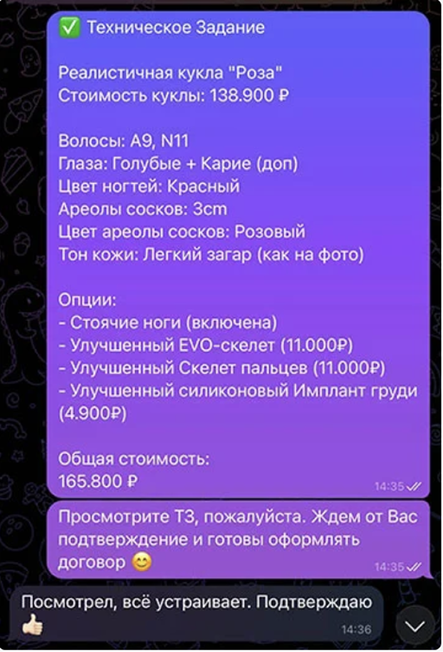 Оформление ТЗ